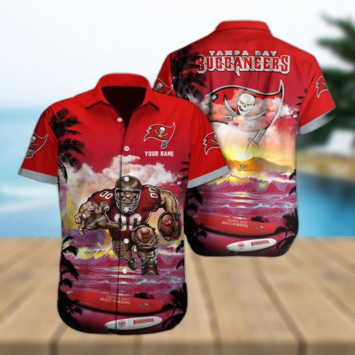 Tampa Bay Buccaneers American football Strong Man Hawaiian Shirt