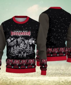 Tampa Bay Buccaneers Christmas Mountain Knitted Sweater Gift For Men And Women