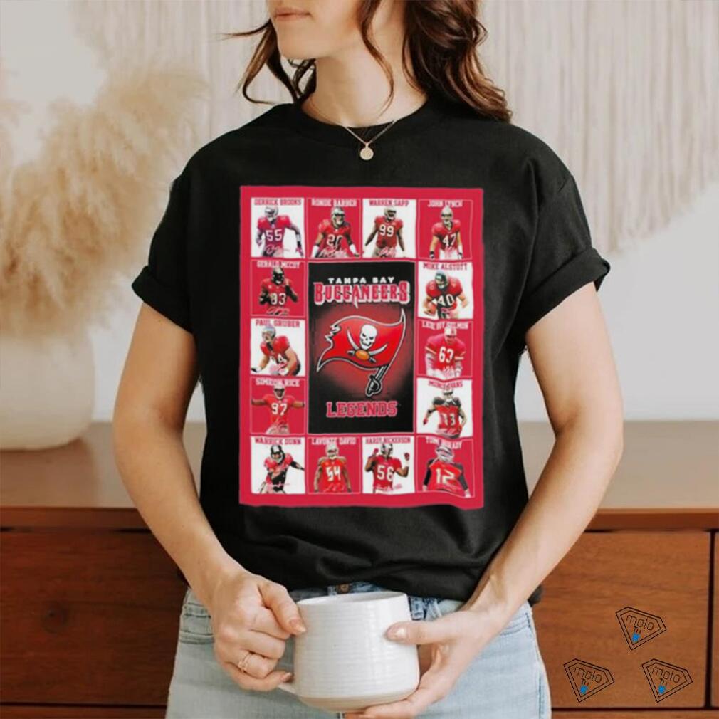 Tampa Bay Buccaneers Legends Unisex T Shirt - Limotees