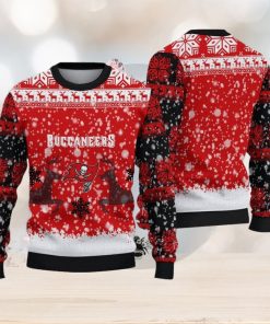 Tampa Bay Buccaneers Ugly Christmas Reindeer Xmas Sweater Snowman Gift Mens  Women - Limotees