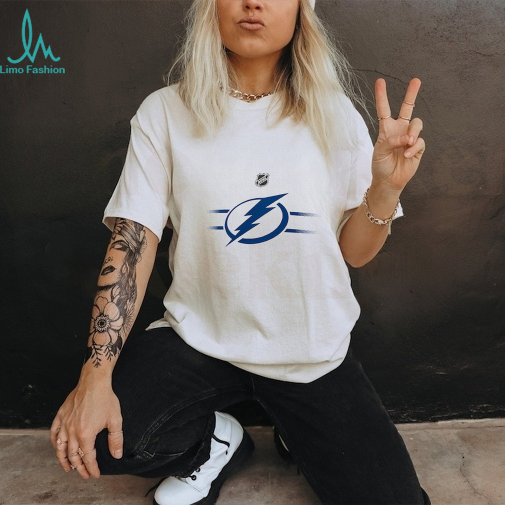FANATICS Women's Fanatics Branded Blue Tampa Bay Lightning Authentic Pro  V-Neck T-Shirt