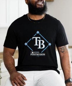 Tampa Bay Rays Fanatics Branded Black 2023 Postseason Around The Horn Shirt
