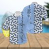 Funny Santa Surfing Hawaiian Shirt Christmas Gift For Beach Lovers