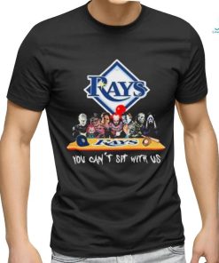 Tampa Bay Rays horror movie characters you can’t sit with us shirt