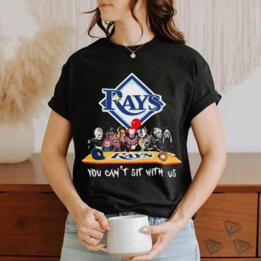 Tampa Bay Rays horror movie characters you can’t sit with us shirt