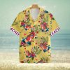 Natural Light Beer Tropical Palm Tree Hawaiian Shirt And Shorts For Beach Lovers