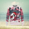 Viking Warrior Blood Pattern Ugly Christmas Sweater