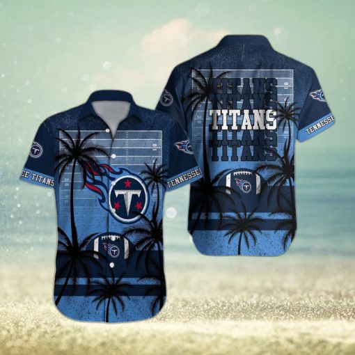 Tennessee Titans American Football Coconut Pattern Vintage Hawaiian Shirt