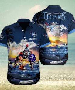 Tennessee Titans American football Strong Man Hawaiian Shirt