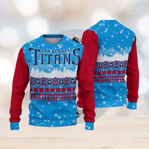 Tennessee Titans Christmas Forrest Knitted Sweater Gift For Men And Women