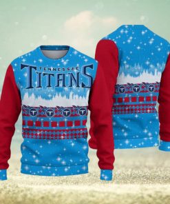 Tennessee Titans Christmas Forrest Knitted Sweater Gift For Men And Women