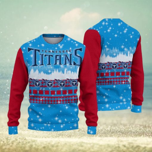 Tennessee Titans Christmas Forrest Knitted Sweater Gift For Men And Women