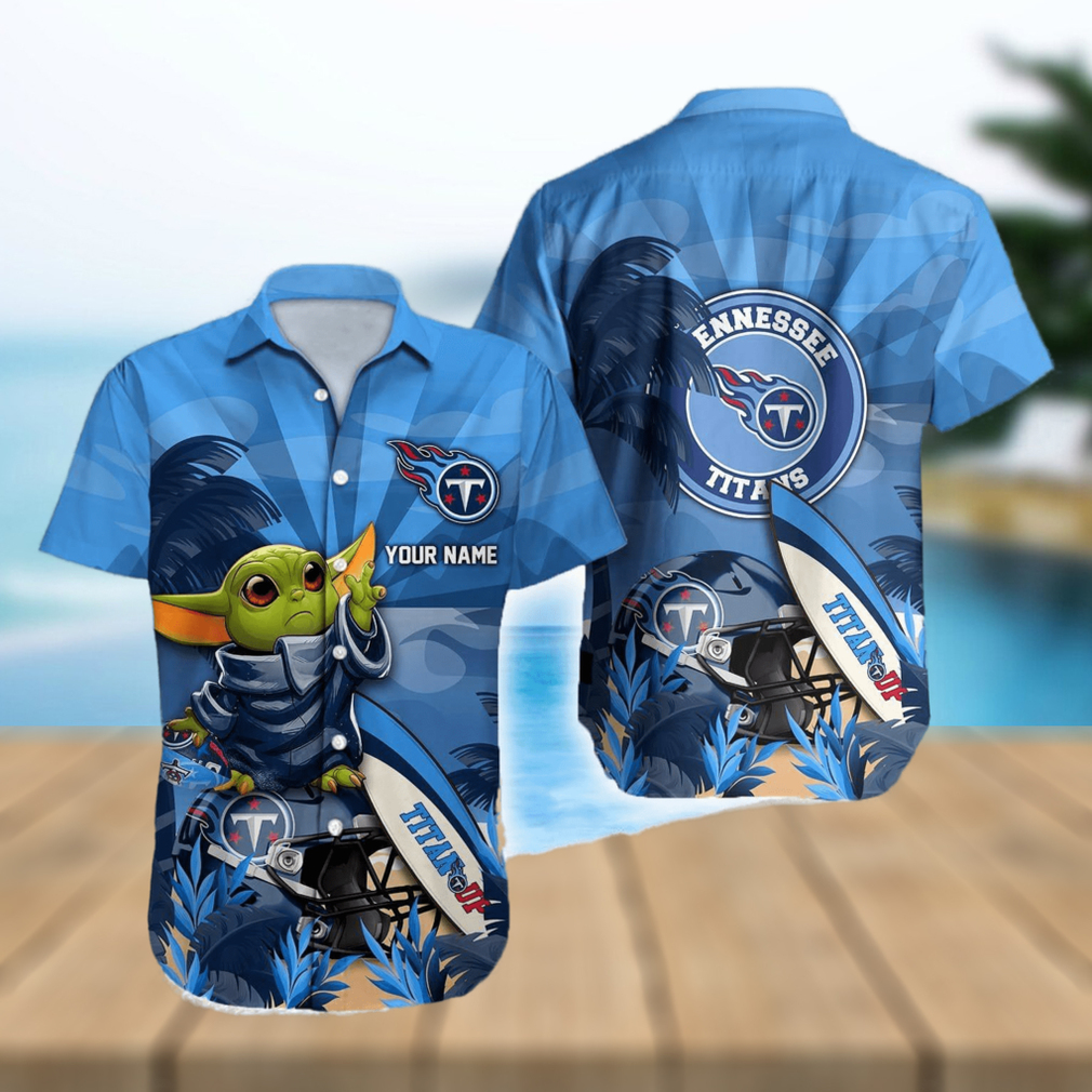 Tennessee Titans Titan Up Hawaiian Shirt