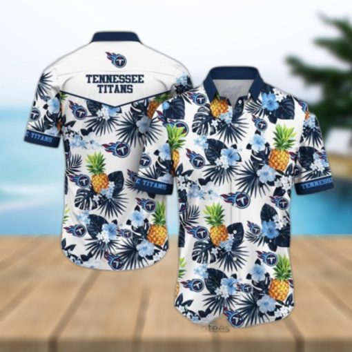 Tennessee Titans NFL Hawaiian Shirt Tropical Pattern Graphic Hawaii Shirt For Fan Ever Hot Trend 2023