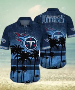 Tennessee Titans NFL Hawaiian Shirt Tropical Pattern Graphic New Collection Summer Gift For Fan NFL Hot Trend 2023