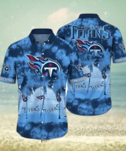 Tennessee Titans NFL Hawaiian Shirt Tropical Pattern Graphic Short Sleeve Summer Gift For Fans Hot Trend 2023