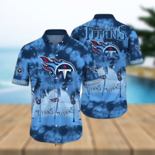 Tennessee Titans NFL Hawaiian Shirt Tropical Pattern Graphic Short Sleeve Summer Gift For Fans Hot Trend 2023