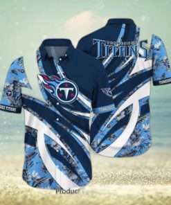 Tennessee Titans NFL Hawaiian Shirt Tropical Pattern New Trend Summer For Sports Football Fans Hot Trend 2023