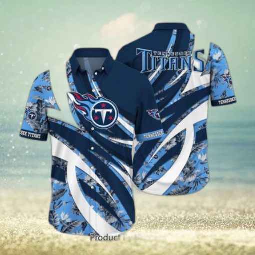 Tennessee Titans NFL Hawaiian Shirt Tropical Pattern New Trend Summer For Sports Football Fans Hot Trend 2023