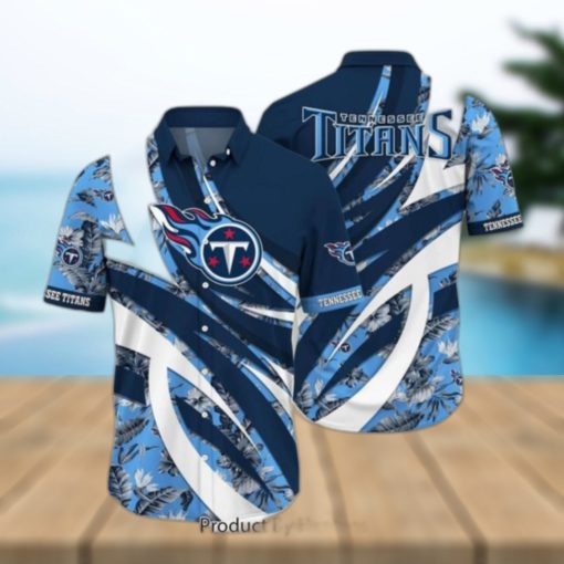 Tennessee Titans NFL Hawaiian Shirt Tropical Pattern New Trend Summer For Sports Football Fans Hot Trend 2023