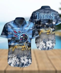 Tennessee Titans NFL Hawaiian Shirt Tropical Pattern Summer For NFL Football Fans Hot Trend 2023