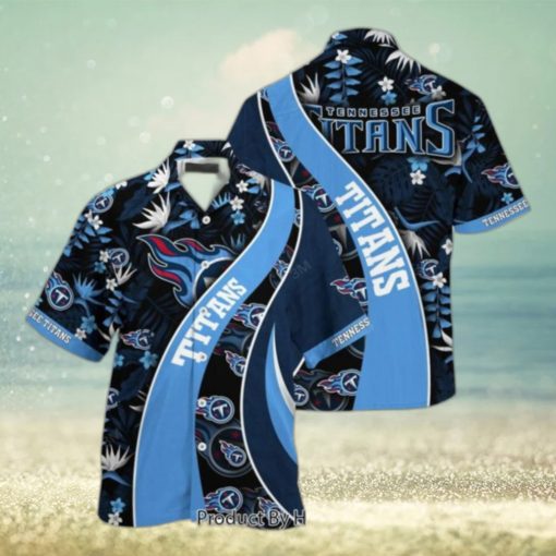 Tennessee Titans NFL Hawaiian Shirt With Tropical Pattern For Your Loved Ones Hot Trend 2023