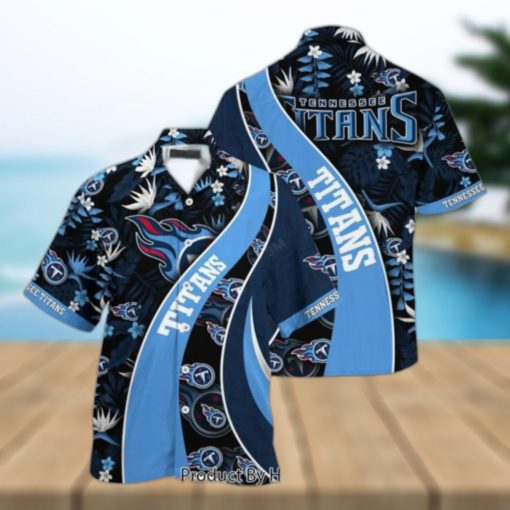 Tennessee Titans NFL Hawaiian Shirt With Tropical Pattern For Your Loved Ones Hot Trend 2023