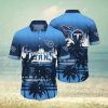 Chicago Bears NFL Hawaiian Shirt Graphic Tropical Pattern 3D Printed Beach Shirt Summer Gift For Fan