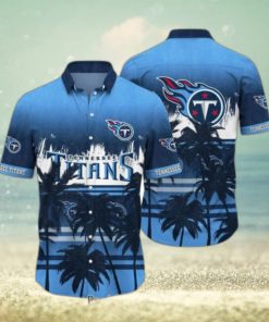 Tennessee Titans NFL Summer Hawaiian Shirt Tropical Pattern Graphic For Sports Enthusiast Hot Trend 2023