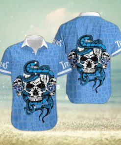 Tennessee Titans Snake And Skull Octopus Hawaiian Shirt Gift For Halloween