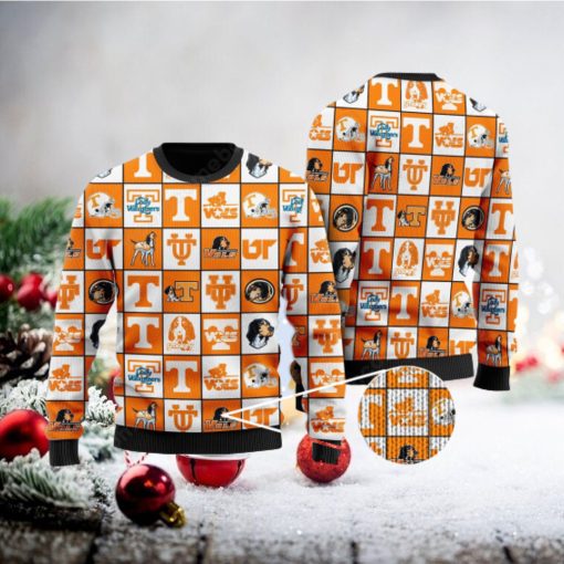 Tennessee Volunteers Logos Ugly Christmas Sweater