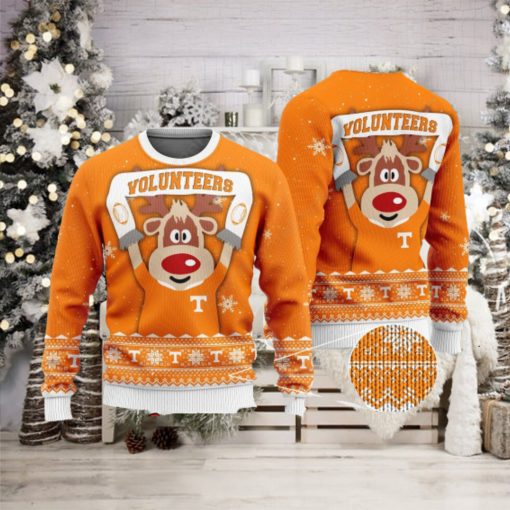 Tennessee Volunteers Reindeer Ugly Christmas Sweater