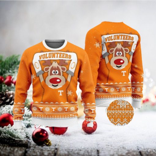 Tennessee Volunteers Reindeer Ugly Christmas Sweater