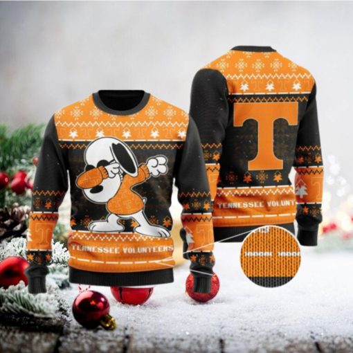 Tennessee Volunteers Snoopy Dabbing Holiday Party Ugly Christmas Sweater, Ugly Sweater, Christmas Sweaters, Hoodie, Sweatshirt, Sweater