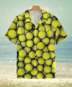 Tennis Ball Pattern Tropical Hawaiian Shirt For Men And Women