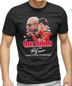 Terry Francona Cleveland Indians, Guardians 2013 – 2023 Thank You For The Memories T Shirt