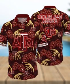 Texas A&M Aggies NCAA Hawaiian Shirt Beach Breeze Aloha Shirt