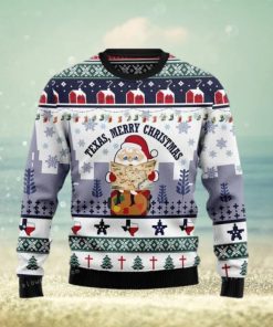 Texas Santa Christmas Ugly Sweater Party