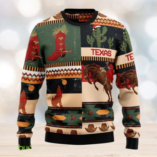 Texas Ugly Christmas Sweater Thankgiving Gift Men Women