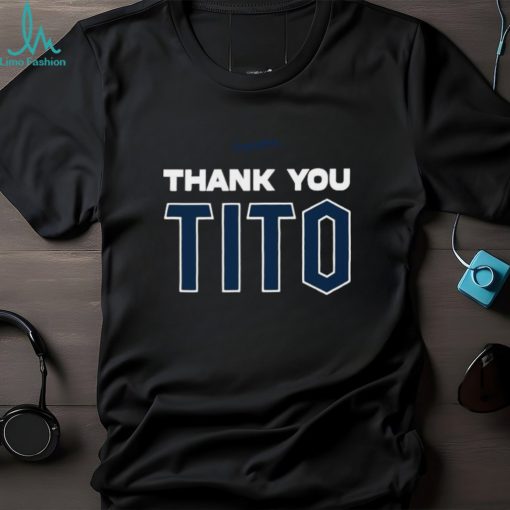 Thank you tito Cleveland guardians Shirt