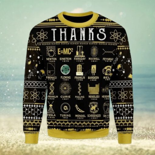 Thanks Science Womens Ugly Sweater