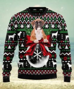 The Boxer Puppy Xmas Ugly Sweater Party