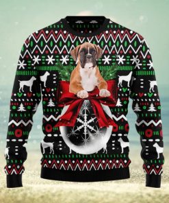 The Boxer Puppy Xmas Ugly Sweater