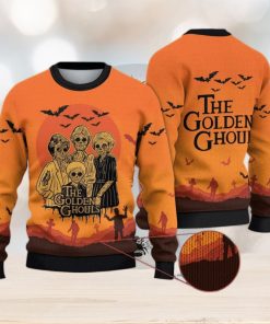 The Golden Ghouls Golden Girls Christmas 3D All Over Printed Ugly Christmas Sweater The Golden Girls Halloween