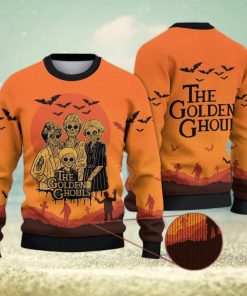 The Golden Ghouls Golden Girls Christmas 3D All Over Printed Ugly Christmas Sweater The Golden Girls Halloween