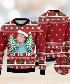 The Golden Girls Blanche Devereaux Christmas 3D All Over Printed Ugly Christmas Sweater