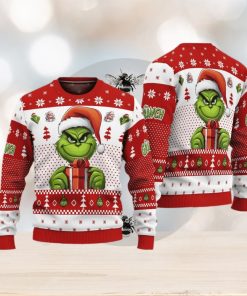 The Grinch Art Gift Ugly Christmas Sweater Funny Christmas Gift