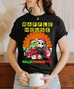 The Grinch Waffle House Hallothanksmas 2023 Shirt, hoodie, sweater, long  sleeve and tank top