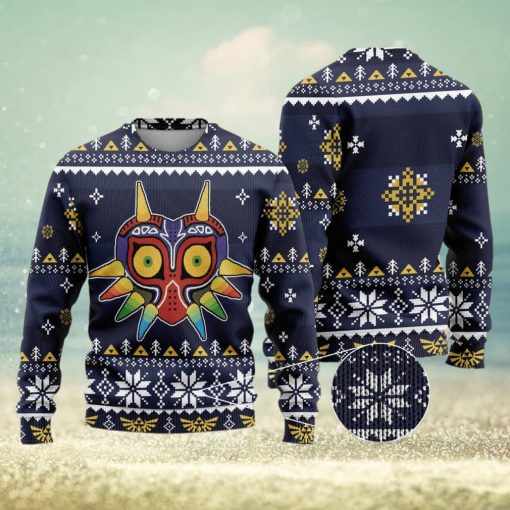 The Legend Of Zelda Christmas Ugly Sweater Majora Legend Of Zelda Christmas Sweater