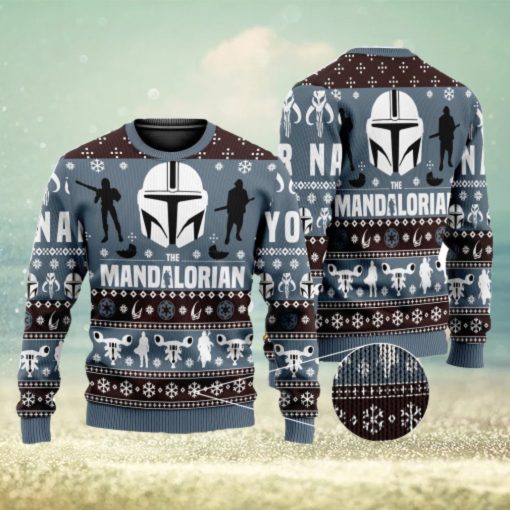 The Mandalorian 3D All Over Printed Ugly Christmas Sweater Christmas Gift For Family